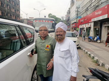 Director Kamal with Hussain Badri Moulavi